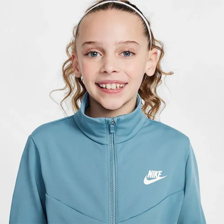 Costum Sportiv Nike K NSW TRACKSUIT POLY FZ HBR M Albastru deschis Femei photo 6